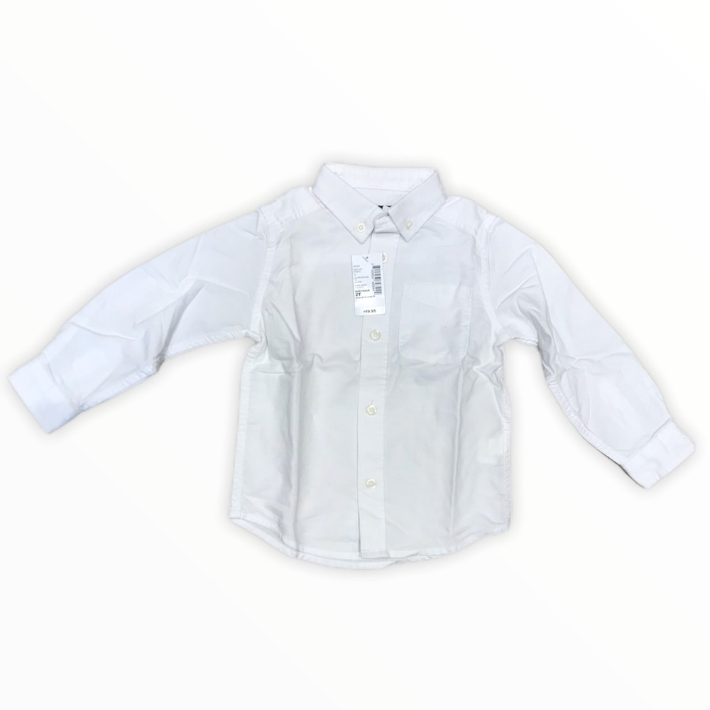 CHILDREN’S PLACE | White Button Down Shirt